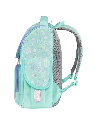 TGNT-007A,Ghiozdan neechipat nature quest lite motiv pearly mermaid