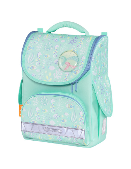 TGNT-007A,Ghiozdan neechipat nature quest lite motiv pearly mermaid