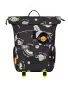 TGKR-005A,Rucsac kanga roll motiv neon space