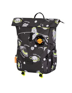 TGKR-005A,Rucsac kanga roll motiv neon space