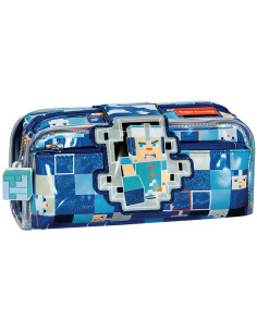 FTMT-PC04A,Penar tip etui Herlitz fun time 2 in 1, motiv super iceman