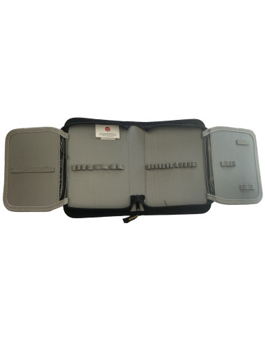 EJPE2501-1,Penar neechipat PIGNA, 1 fermoar, 2 extensii, motiv Emoji, Negru