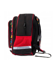 G342,Ghiozdan Starpak 396187 Sweet Horses 2, 39 x 29 x 19.5 cm, negru cu rosu 2