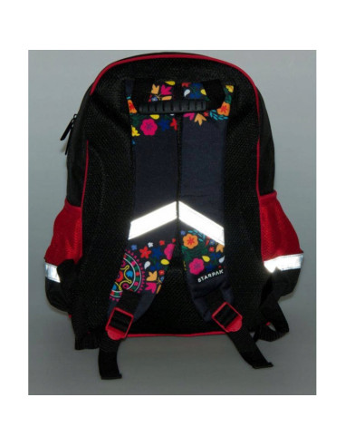 G342,Ghiozdan Starpak 396187 Sweet Horses 2, 39 x 29 x 19.5 cm, negru cu rosu G342,Ghiozdan Starpak 396187 Sweet Horses 2, 39 x 29 x 19.5 cm, negru cu rosu