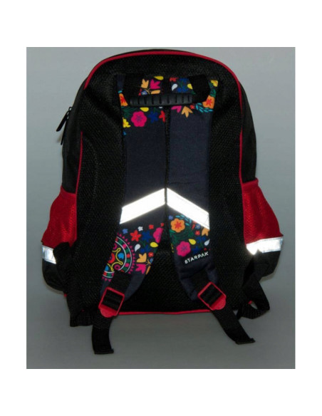 G342,Ghiozdan Starpak 396187 Sweet Horses 2, 39 x 29 x 19.5 cm, negru cu rosu G342,Ghiozdan Starpak 396187 Sweet Horses 2, 39 x 29 x 19.5 cm, negru cu rosu