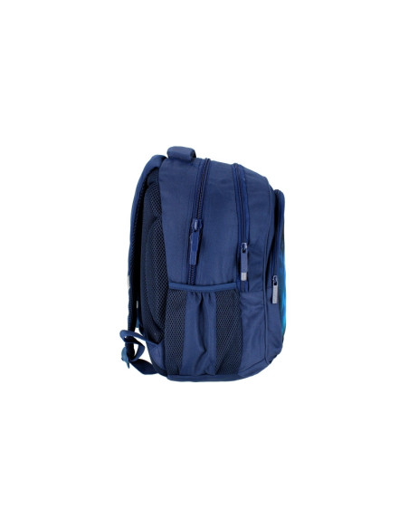 G488,Ghiozdan Starpak 485921 Nasa, 3 compartimente, 2 buzunare, Bleumarin