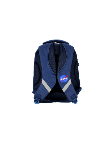 G488,Ghiozdan Starpak 485921 Nasa, 3 compartimente, 2 buzunare, Bleumarin