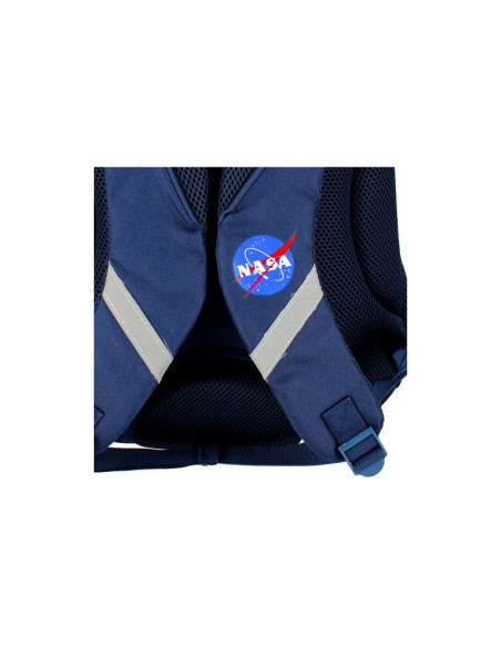 G488,Ghiozdan Starpak 485921 Nasa, 3 compartimente, 2 buzunare, Bleumarin
