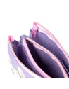 P4477,Penar neechipat Cerda 37084, 2 fermoare, 22 cm, motiv Gabbys Dollhouse, mov cu roz