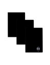 Set 3 x Caiet Daco A5, 48 file, 70 g/mp, dictando, coperta plastic, Negru