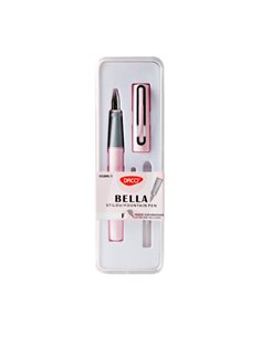 Stilou Bello Daco ST209/1, penita fina, Roz