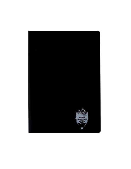 Caiet A4 60 file DACO, coperta plastic, dictando, 70 g/m, Negru Caiet A4 60 file DACO, coperta plastic, dictando, 70 g/m, Negru