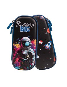 Penar neechipat tip etui 3D S-COOL SC3027, 1 fermoar, Motiv dream big