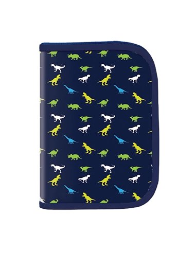 Penar echipat Yollo YL108 , 1 fermoar, 2 extensii, 30 piese, Motiv dinosaur