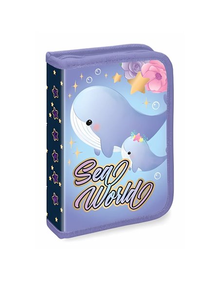 Penar echipat, 1 fermoar, 2 extensii, 30 piese, SEA WORLD - YOLLO Penar echipat, 1 fermoar, 2 extensii, 30 piese, SEA WORLD - YOLLO