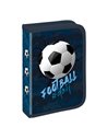Penar echipat YOLLO, 1 fermoar, 2 extensii, 30 piese, motiv FOOTBALL