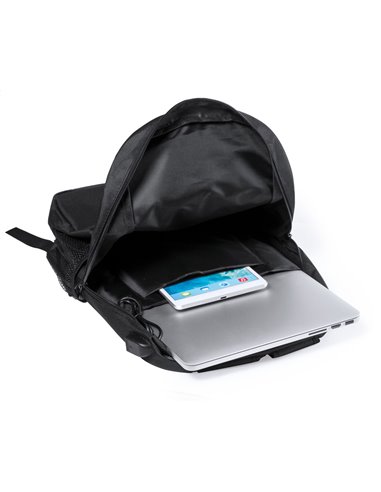 Rucsac impermeabil Silvio, 42 x 32 x 15 cm, Negru Rucsac impermeabil Silvio, 42 x 32 x 15 cm, Negru