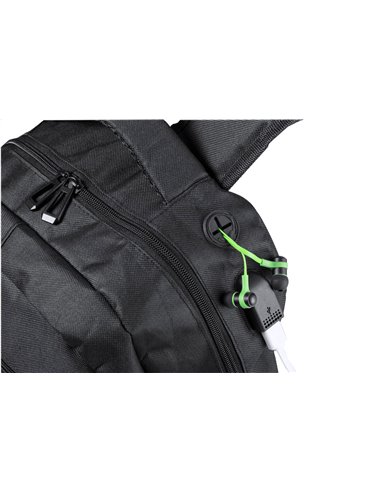 Rucsac impermeabil Silvio, 42 x 32 x 15 cm, Negru Rucsac impermeabil Silvio, 42 x 32 x 15 cm, Negru