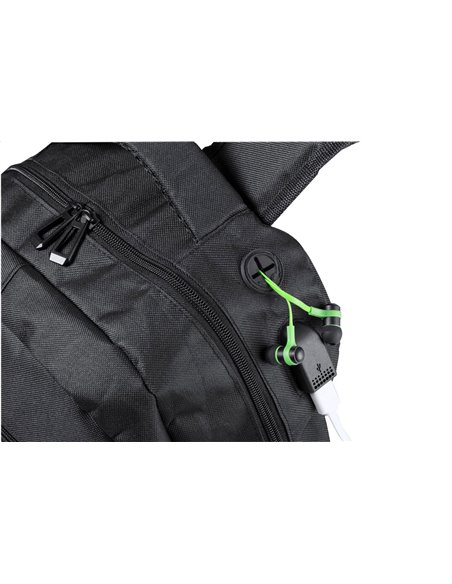 Rucsac impermeabil Silvio, 42 x 32 x 15 cm, Negru Rucsac impermeabil Silvio, 42 x 32 x 15 cm, Negru