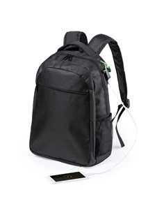 Rucsac impermeabil Silvio, 42 x 32 x 15 cm, Negru