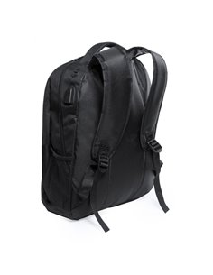 Rucsac impermeabil Silvio, 42 x 32 x 15 cm, Negru 2
