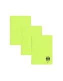 Set 3 x Caiet Daco A5, 48 file, 70g/mp, matematica, coperta plastic, Verde neon