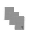 CT461AR/GRI-3BUC/SET,Set 3 x Caiet Daco A4, 60 file, 70g/mp, matematica, coperta plastic, Gri