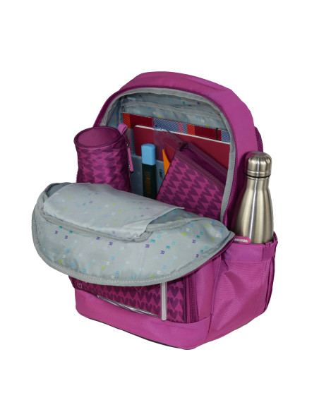 SH78461174,Rucsac Schneiders Ergobase purple hearts, Roz SH78461174,Rucsac Schneiders Ergobase purple hearts, Roz