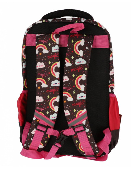 SWUNICOR01,Ghiozdan scoala Pigna, pentru clasa 0, 3 fermoare, motiv Unicorn, Negru SWUNICOR01,Ghiozdan scoala Pigna, pentru clasa 0, 3 fermoare, motiv Unicorn, Negru