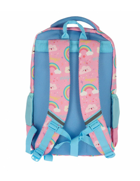 SWUNICOR04,Ghiozdan scoala Pigna pentru clasa 0, 3 fermoare, motiv Unicorn, Roz SWUNICOR04,Ghiozdan scoala Pigna pentru clasa 0, 3 fermoare, motiv Unicorn, Roz