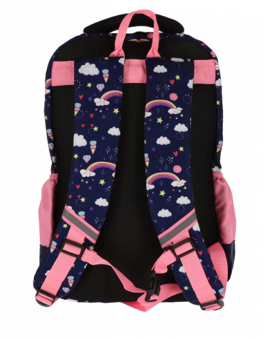 SWUNICOR06,Ghiozdan scoala Pigna pentru clasa 0, 3 fermoare, motiv Unicorn, Bleu star SWUNICOR06,Ghiozdan scoala Pigna pentru clasa 0, 3 fermoare, motiv Unicorn, Bleu star