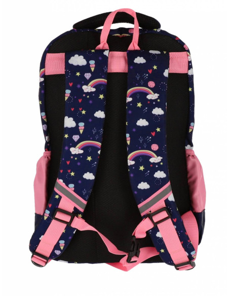 SWUNICOR06,Ghiozdan scoala Pigna pentru clasa 0, 3 fermoare, motiv Unicorn, Bleu star SWUNICOR06,Ghiozdan scoala Pigna pentru clasa 0, 3 fermoare, motiv Unicorn, Bleu star