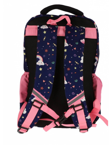 SWUNICOR08,Ghiozdan scoala Pigna pentru clasa 0, motiv Unicorn, Bleumarin happy SWUNICOR08,Ghiozdan scoala Pigna pentru clasa 0, motiv Unicorn, Bleumarin happy