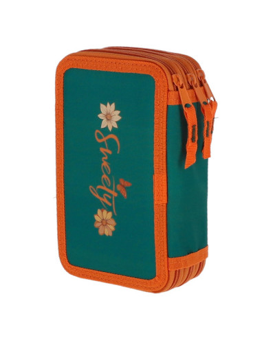 MCPE3FCK08,Penar neechipat 3 fermoare sweety verde pigna