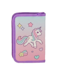 MCPE31CK90,Penar echipat 31 piese 1 fermoar 2 extensii unicorn roz pigna 2