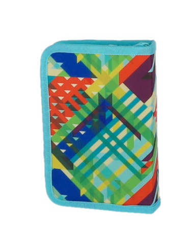 MCPE31CK97,Penar echipat 31 piese 1 fermoar 2 extensii geometric verde pigna