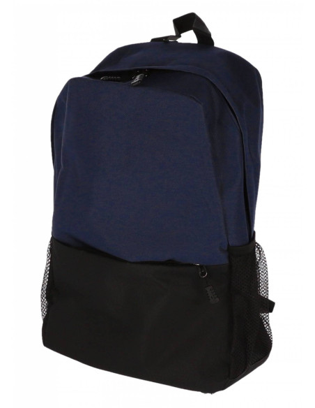 LE42LCAL,Ghiozdan clasele i-iv albastru 2 fermoare pigna