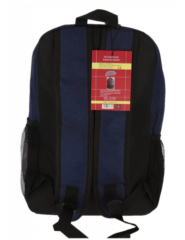 LE42LCAL,Ghiozdan clasele i-iv albastru 2 fermoare pigna