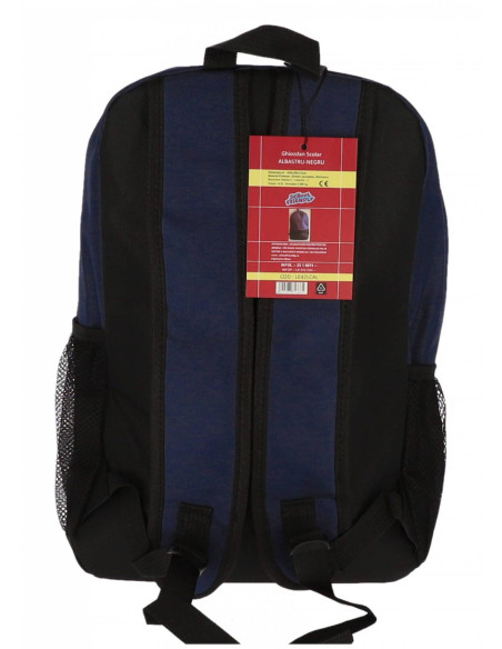 LE42LCAL,Ghiozdan clasele i-iv albastru 2 fermoare pigna