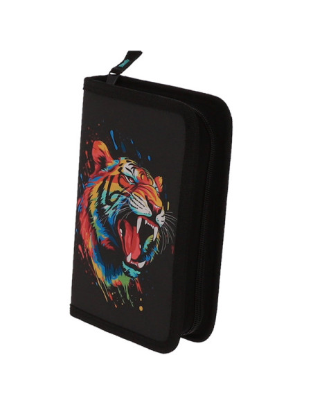 MCPE31C118,Penar echipat 31 piese 1 fermoar 2 extensii tigru negru pigna