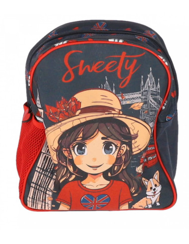 Ghiozdan gradinita 1 fermoar sweety pigna