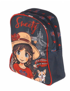 SORS28EN,Ghiozdan gradinita 1 fermoar sweety pigna 2