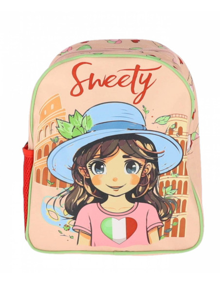 SORS28IT,Ghiozdan gradinita 1 fermoar sweety pigna