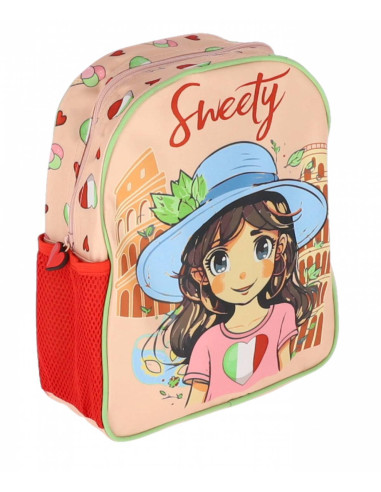 SORS28IT,Ghiozdan gradinita 1 fermoar sweety pigna