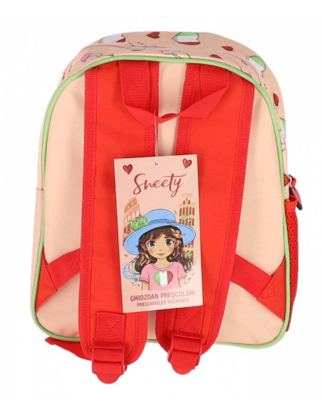 SORS28IT,Ghiozdan gradinita 1 fermoar sweety pigna