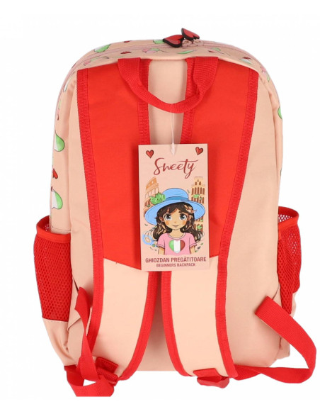 SORS38IT,Ghiozdan clasa 0 3 fermoare sweety pigna