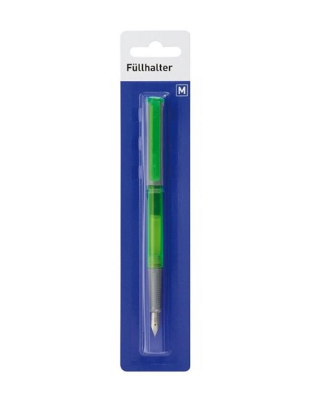Stilou Herlitz basic, penita M, blister, Verde