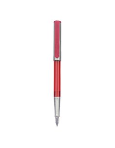 Stilou Herlitz basic, penita M, blister, Rosu 2