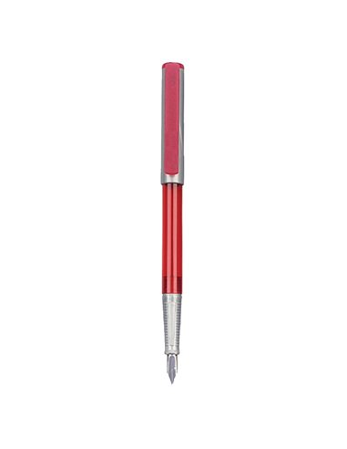 Stilou Herlitz basic, penita M, blister, Rosu