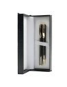 S2474,Set cadou - Stilou cu Pix CESCO Classic 830019 CL-05, corp metalic, clips auriu, Maro